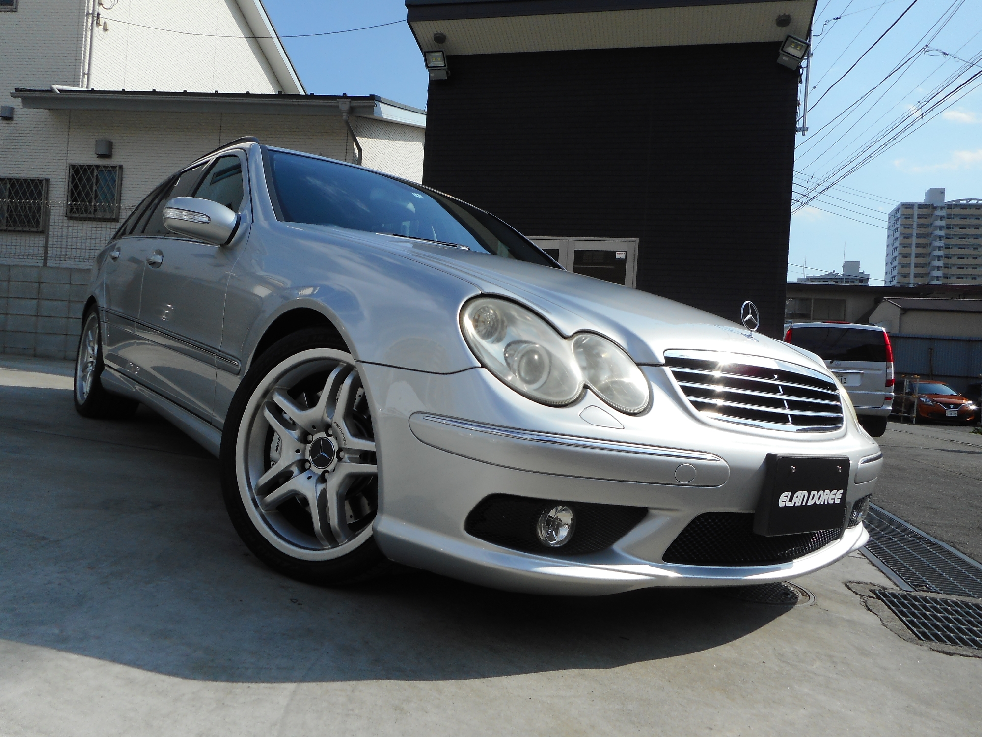 M-Benz Ｃ５５ ＡＭＧステーションワゴン　サンルーフ・ルーフレール装備❢