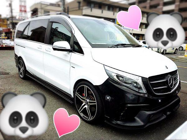 W447　V220ｄ　BlackBison　エアロパーツ完成間近💍✨