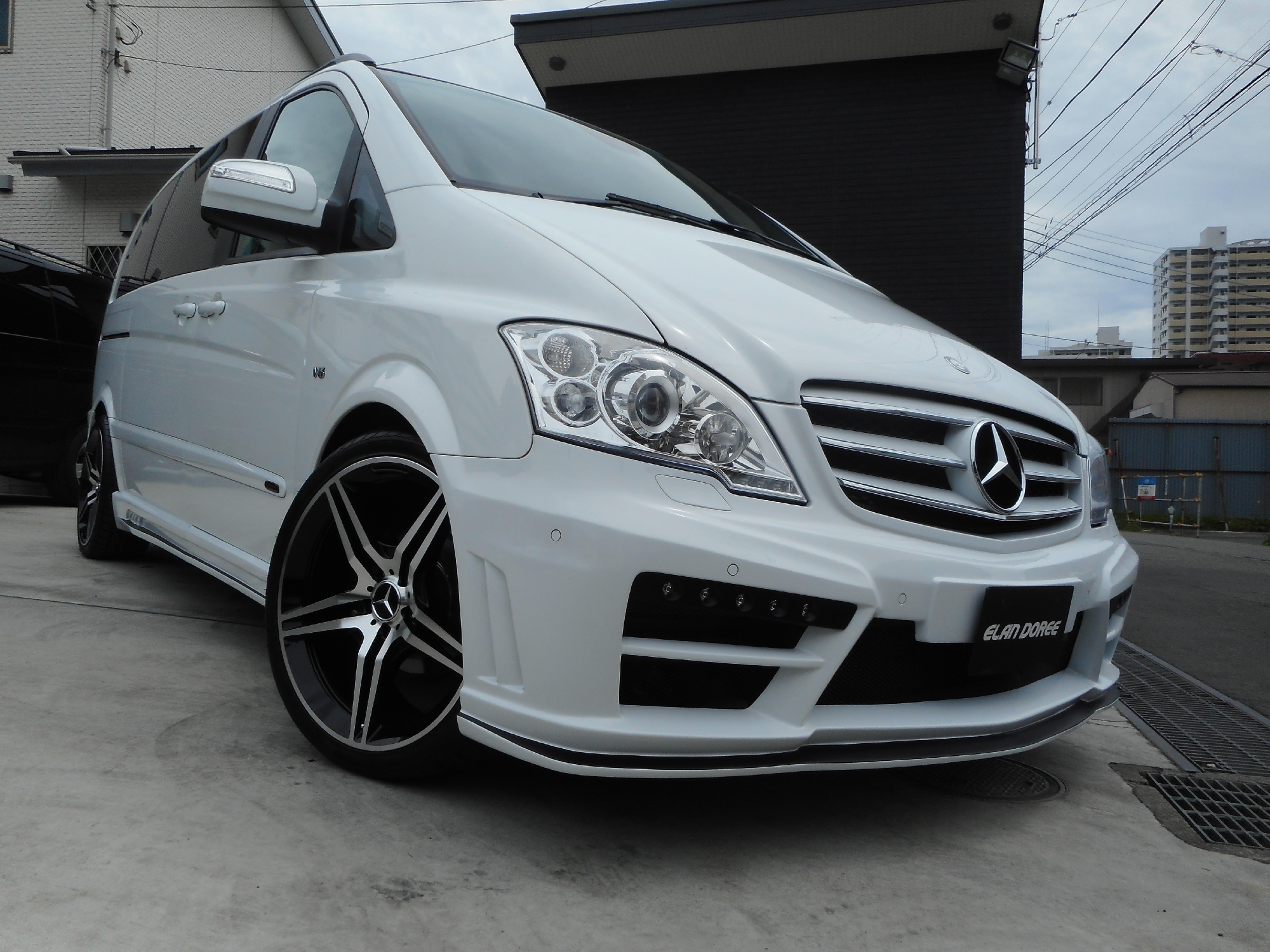 4486 M-Benz V350 AMBIE BLACK-BISON限定22点装備❢