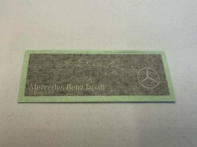 ベンツ純正ステッカーゴットリープサイン入り